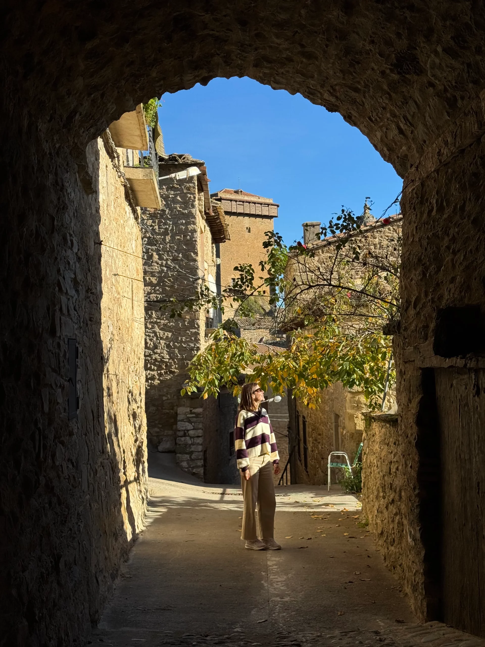 Pueblos bonitos cerca de Aínsa, con arquitectura medieval, calles de piedra y paisajes de montaña en el Pirineo aragonés