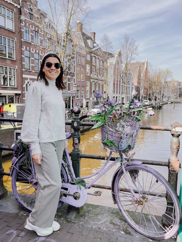 bicis decoradas bicis decoradas flores Ámsterdam