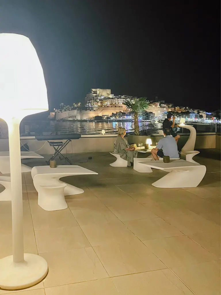 azotea hotel rooftop en Peñíscola