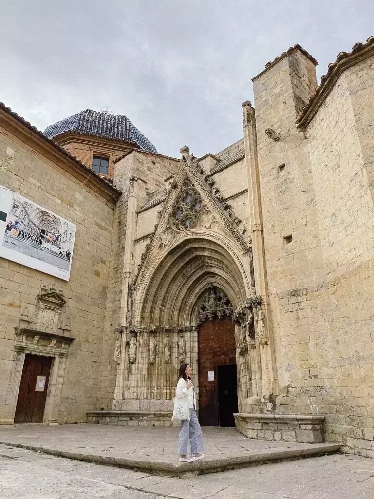 morella-basílica Basílica Arciprestral de Santa María la Mayor de Morella