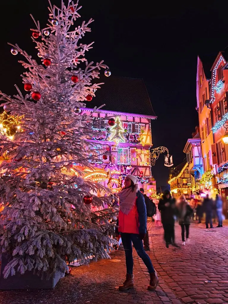 ver en colmar_arbol navidad noche