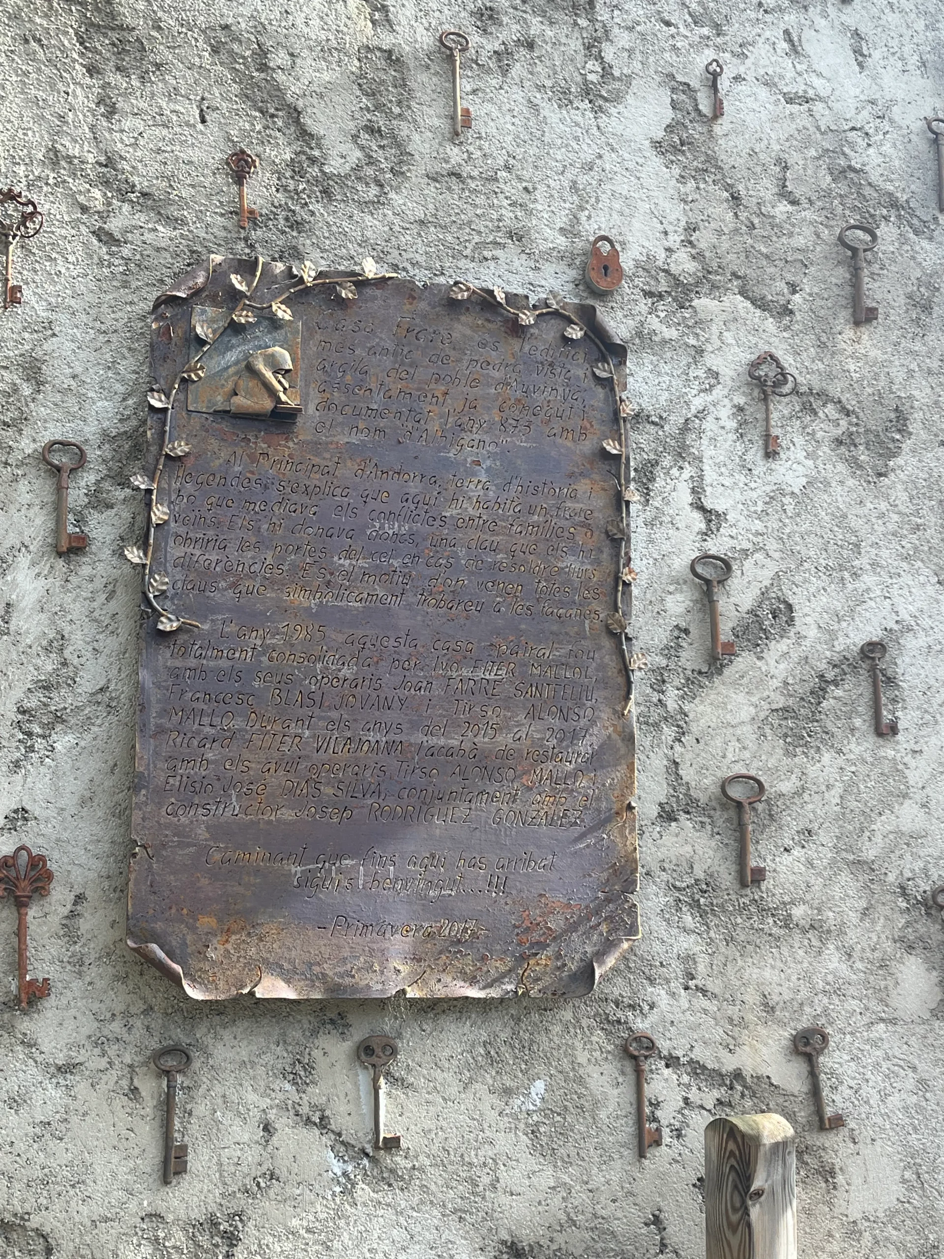 que ver en auvinya andorra Detalles de Casa Frare