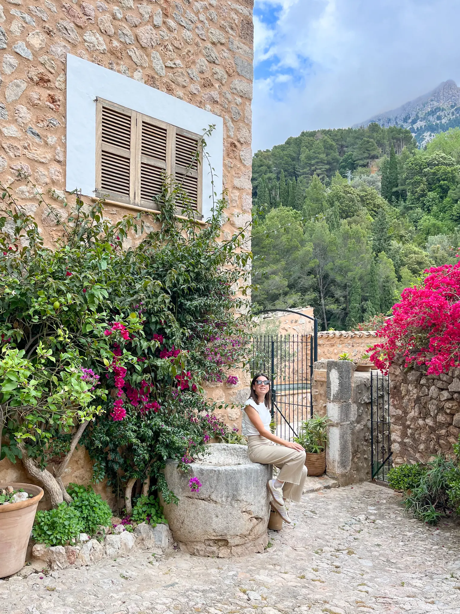 Fornalutx, pueblo bonito de Mallorca en la Sierra de Tramuntana