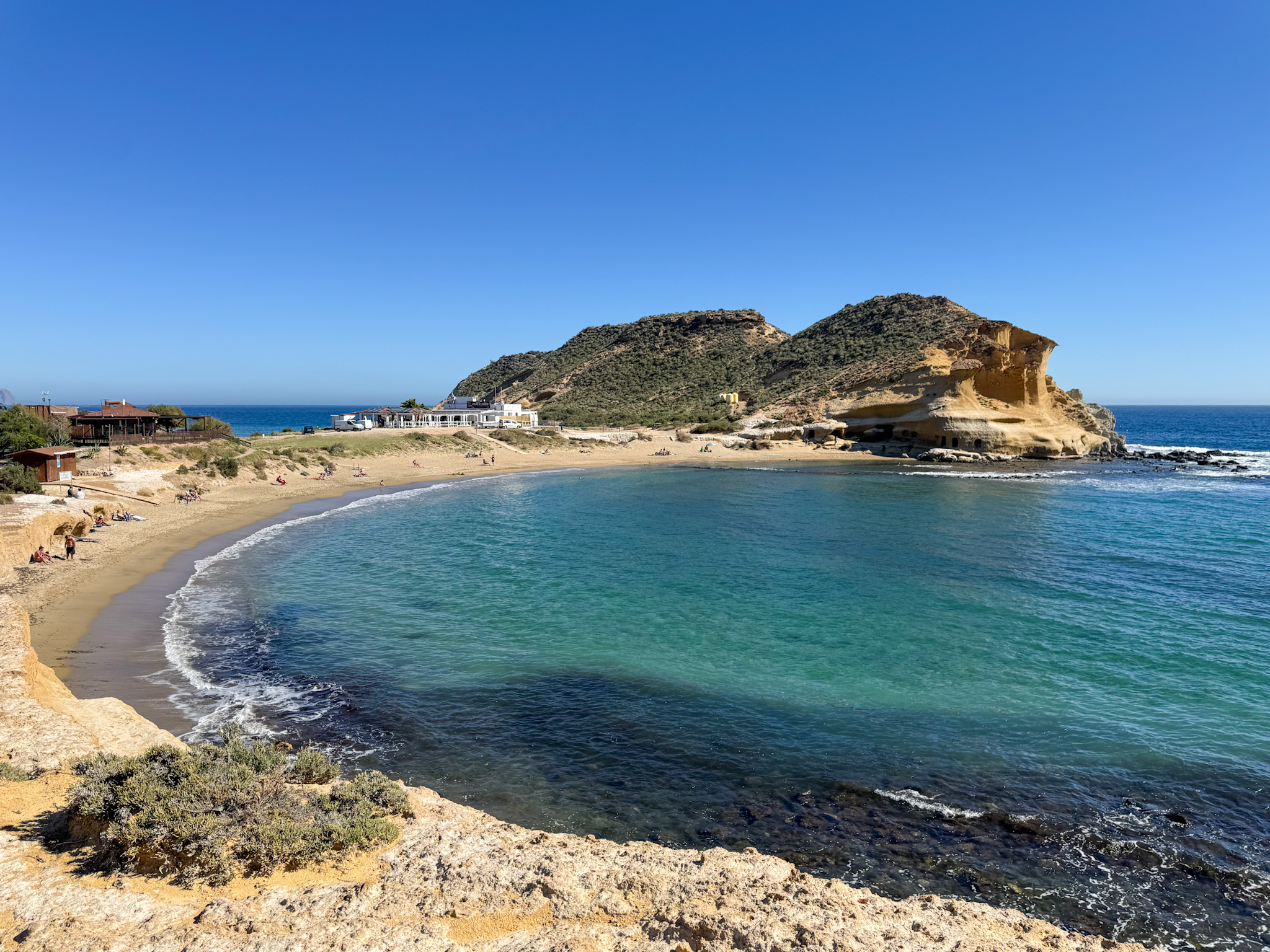 Playa de Cocedores en San Juan de los Terreros, Pulpí