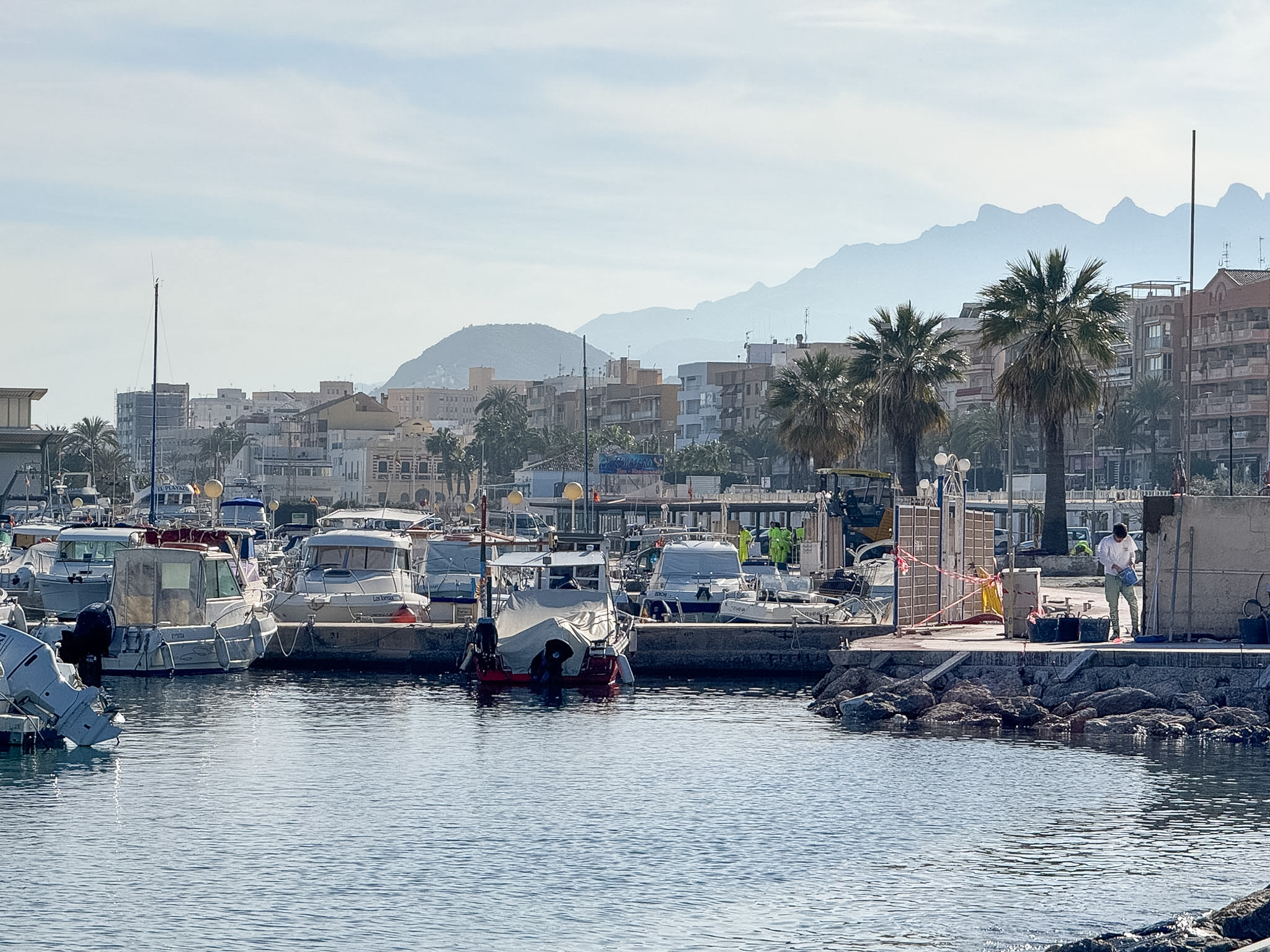 Paseo Marítimo de Garrucha con vistas al mar en el Levante Almeriense