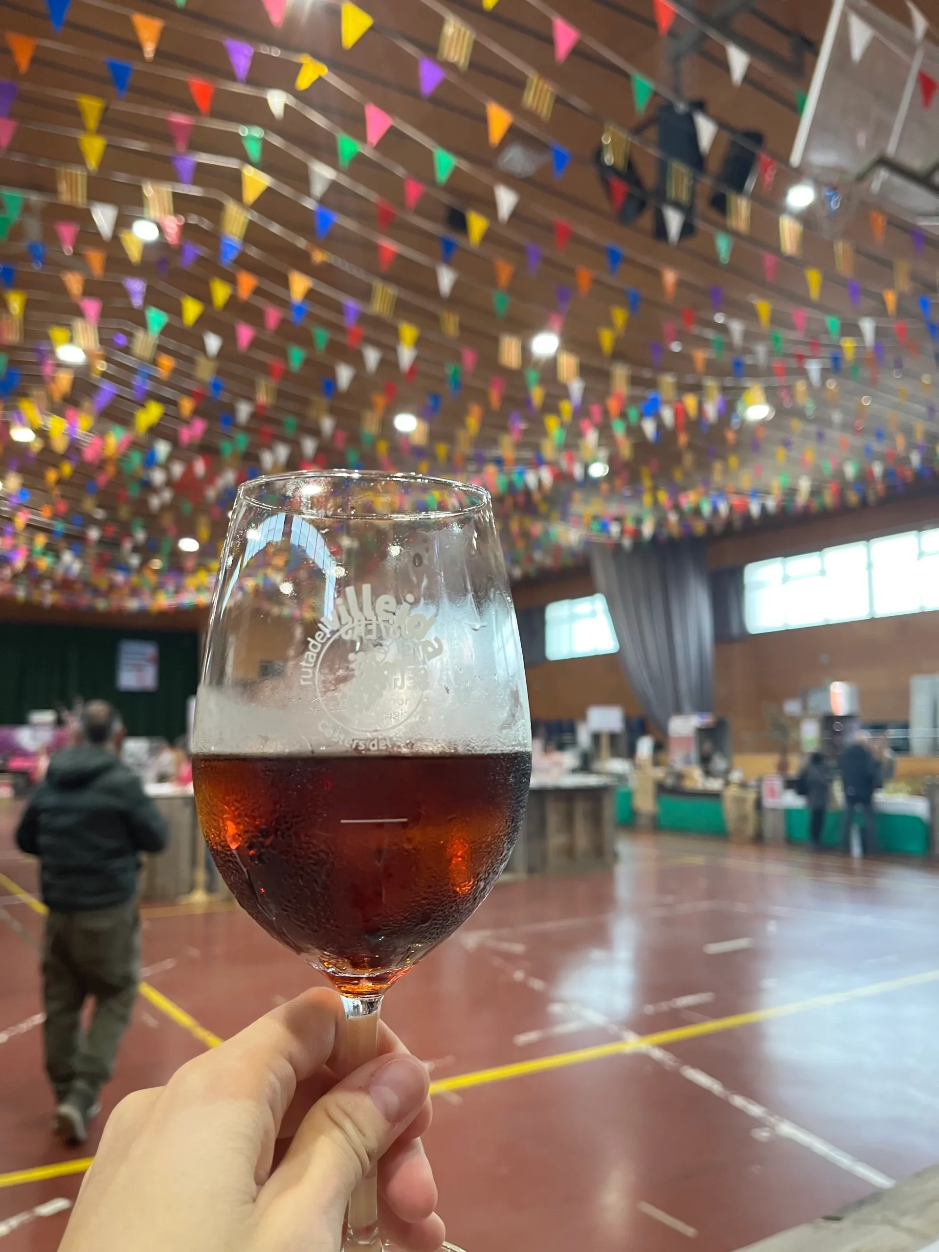 Degustación de vermut en la floración en Aitona