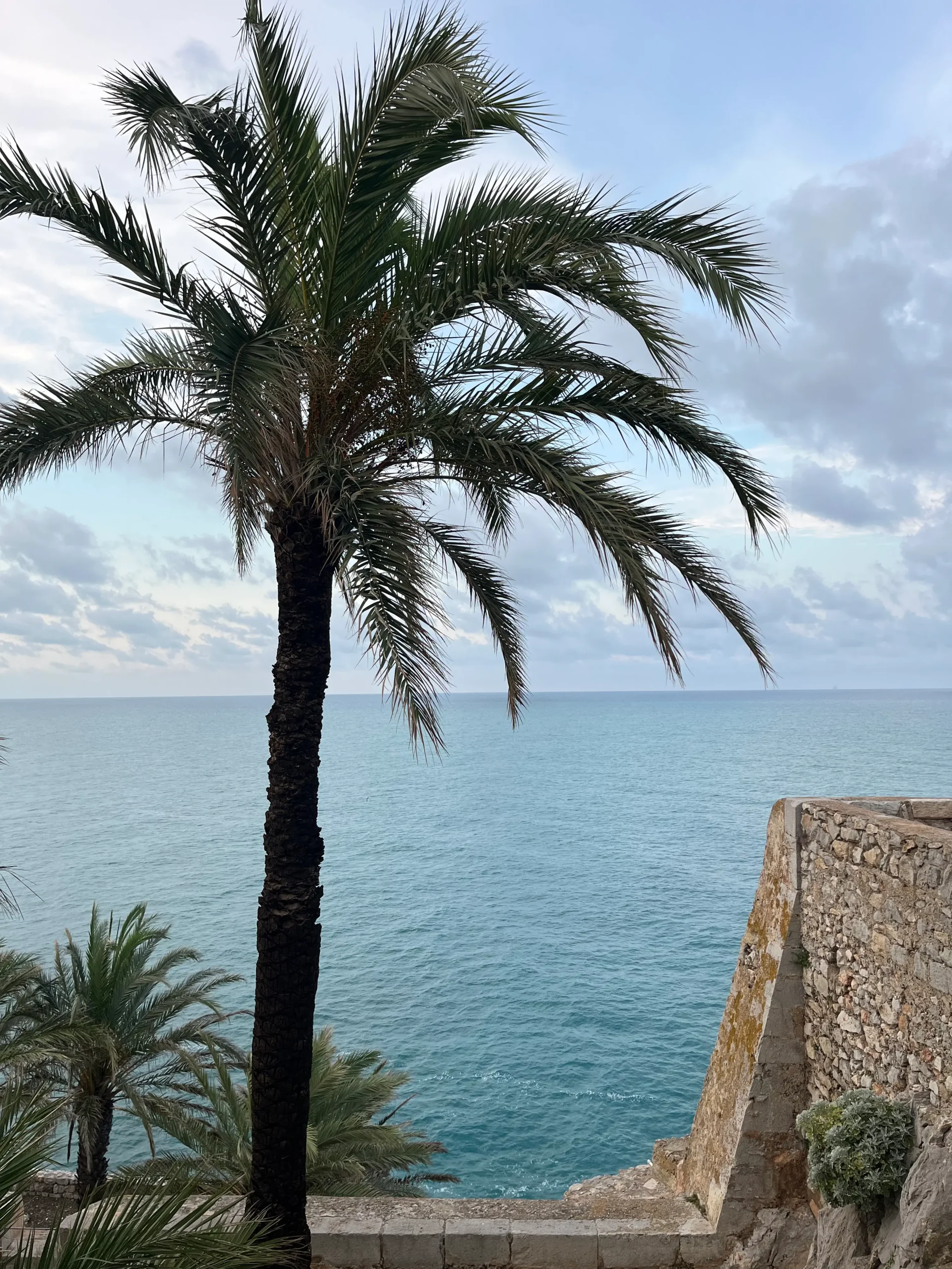 Parque de Artillería de Peñíscola con vistas al mar
